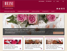 Tablet Screenshot of heini.ch